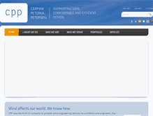Tablet Screenshot of cppwind.com